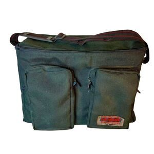 LeMans Diamond Vintage LARGE SLR / DSLR / VIDEO Black Nice Bag Fully Padded